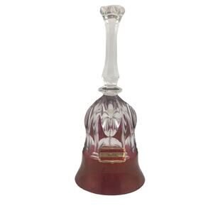 Bleikristall 24% Lead Crystal Glass Bell
